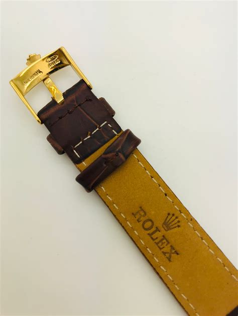 leather rolex watches|authentic rolex leather strap.